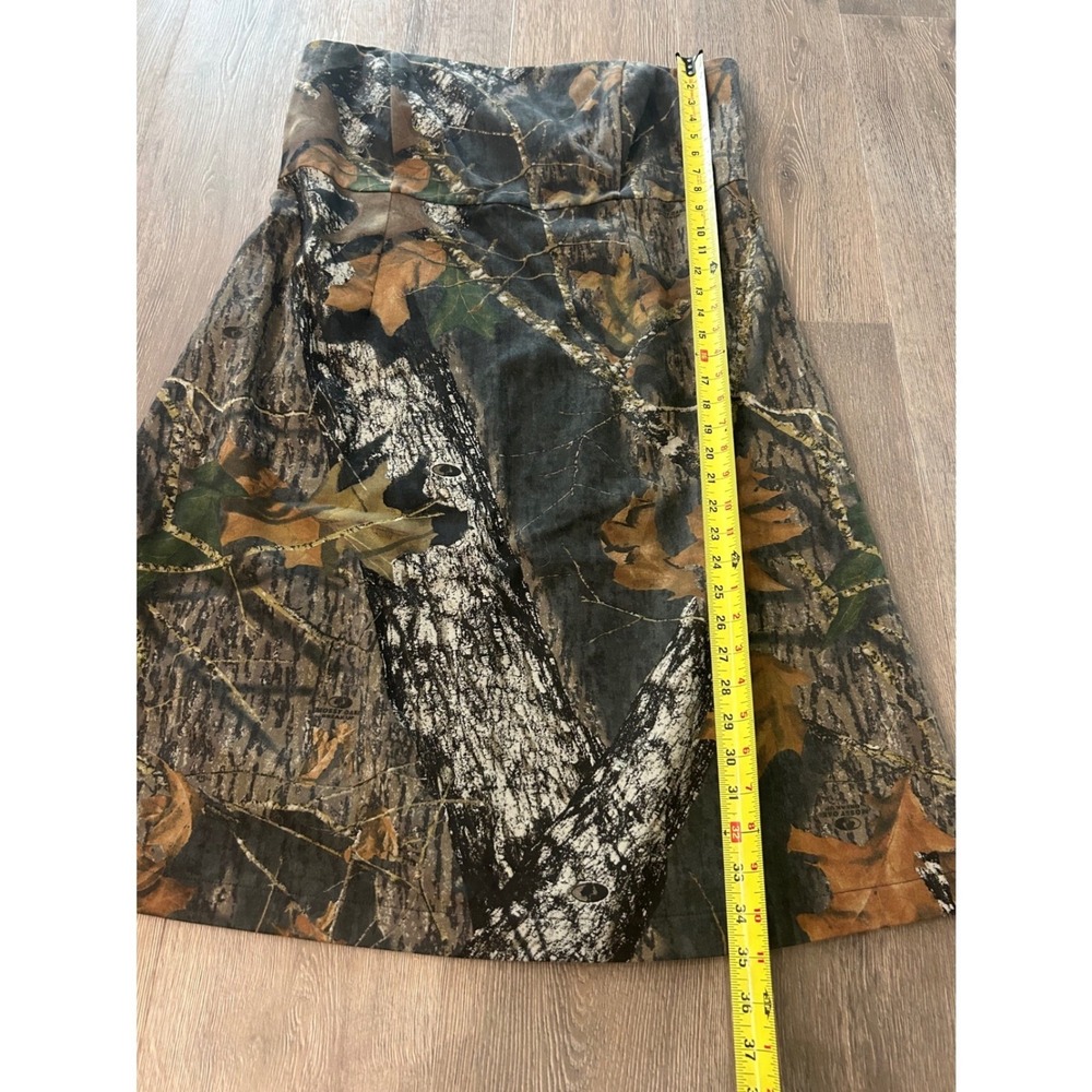 Mossy Oak Camo Strapless Dress Womens Large Break Up Infinity A-Line Country - Picture 7 of 12